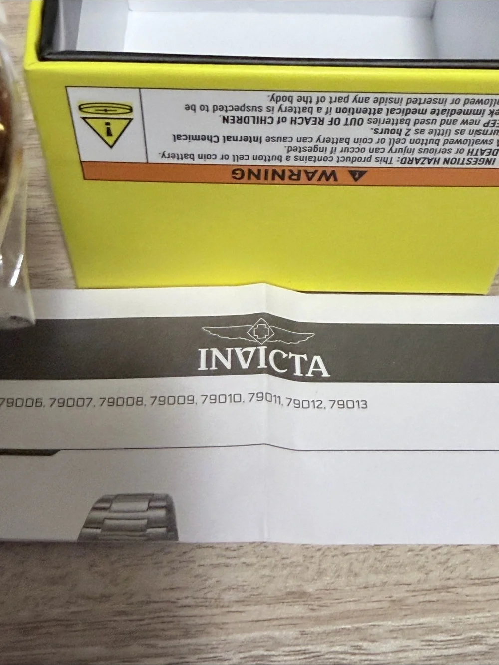 Invicta S1 Rally series gold-tone men's quartz watch.